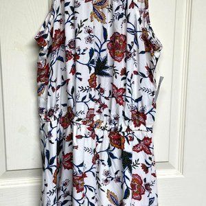 Waist-Defined Braided-Strap Maxi Sundress